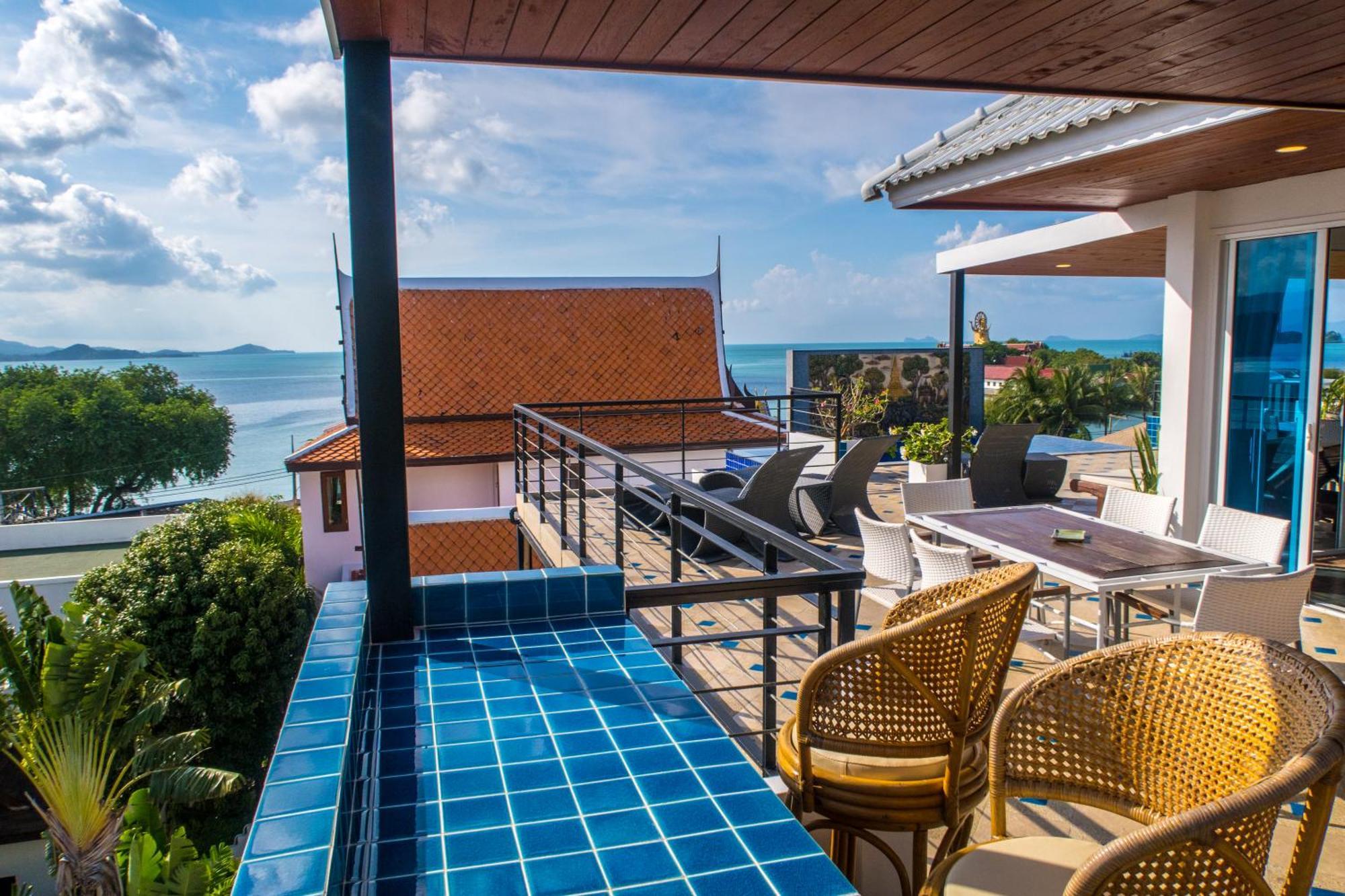 Celebrity Ocean View Villa Samui Bangrak Plajı Dış mekan fotoğraf