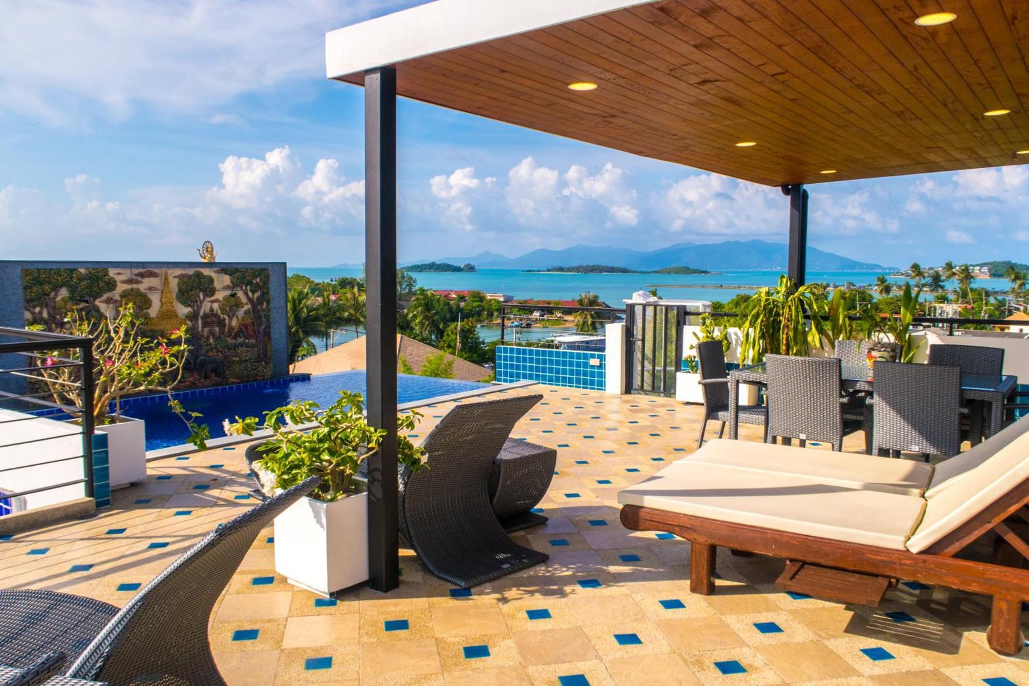 Celebrity Ocean View Villa Samui Bangrak Plajı Dış mekan fotoğraf