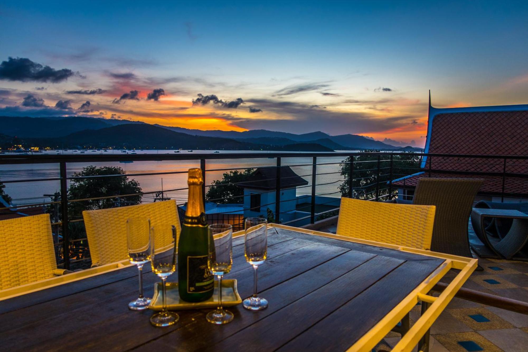 Celebrity Ocean View Villa Samui Bangrak Plajı Dış mekan fotoğraf