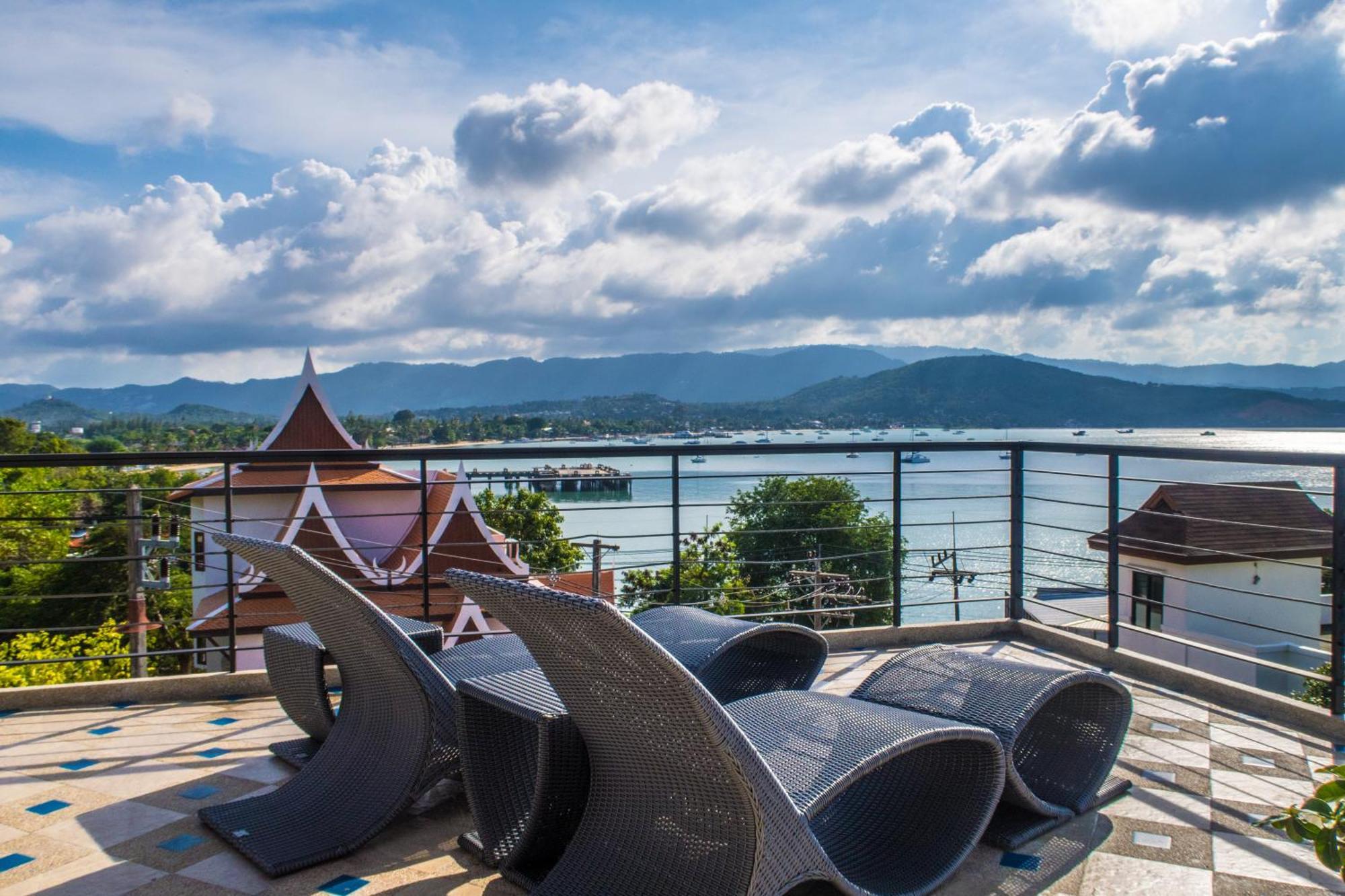 Celebrity Ocean View Villa Samui Bangrak Plajı Dış mekan fotoğraf