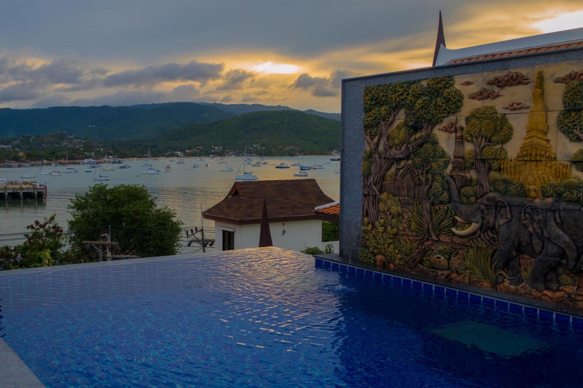 Celebrity Ocean View Villa Samui Bangrak Plajı Dış mekan fotoğraf