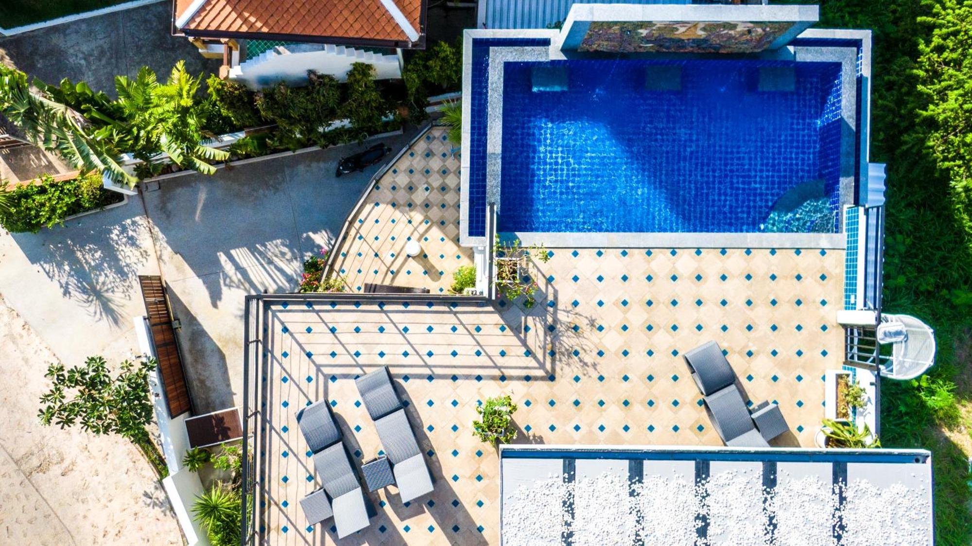 Celebrity Ocean View Villa Samui Bangrak Plajı Dış mekan fotoğraf