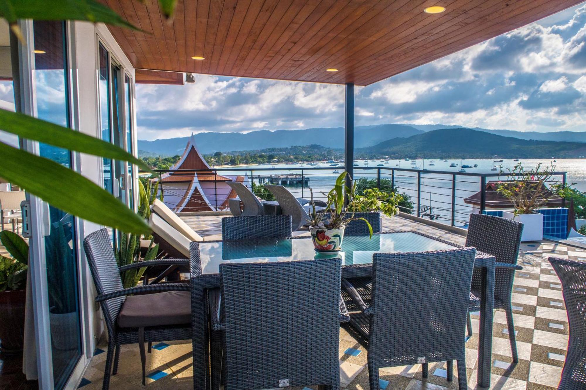 Celebrity Ocean View Villa Samui Bangrak Plajı Dış mekan fotoğraf