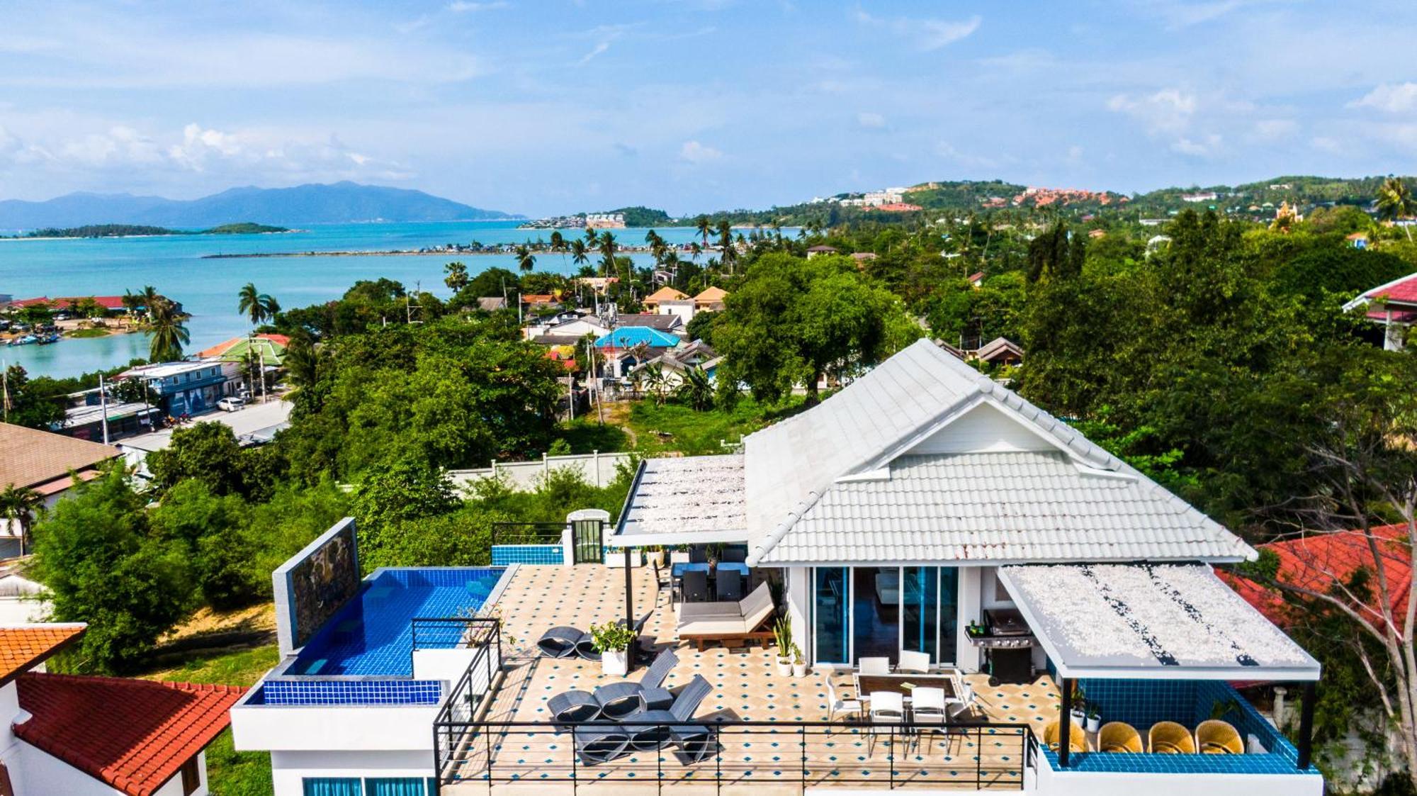 Celebrity Ocean View Villa Samui Bangrak Plajı Dış mekan fotoğraf