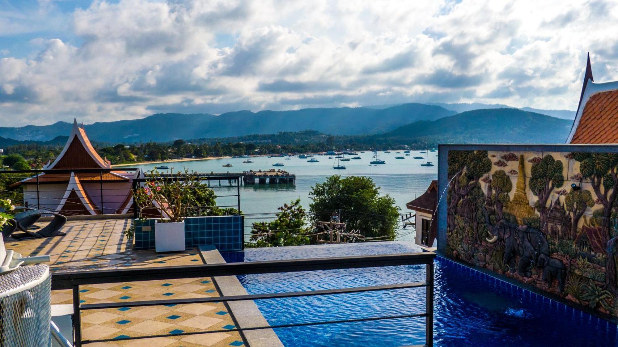 Celebrity Ocean View Villa Samui Bangrak Plajı Dış mekan fotoğraf