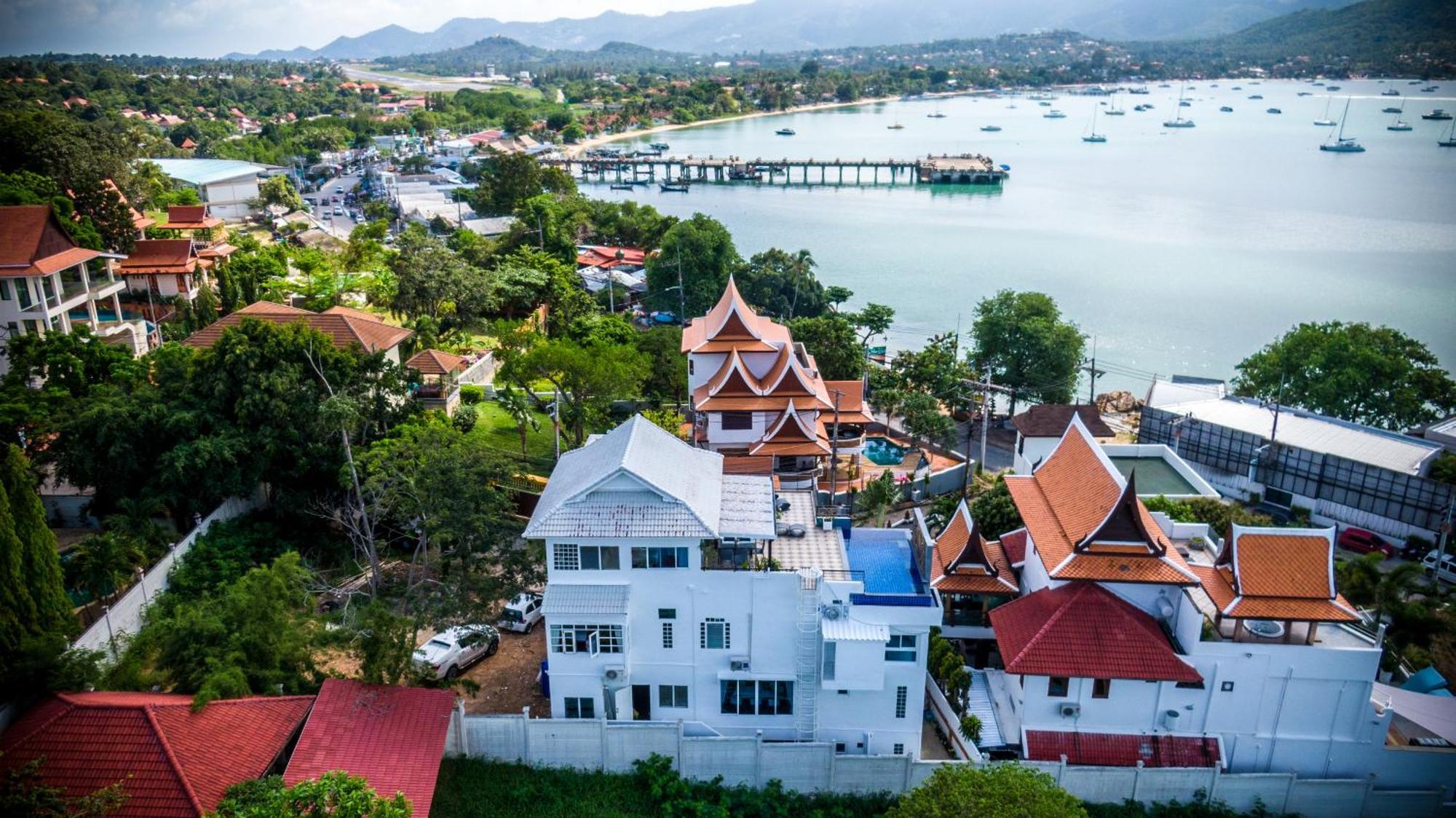 Celebrity Ocean View Villa Samui Bangrak Plajı Dış mekan fotoğraf