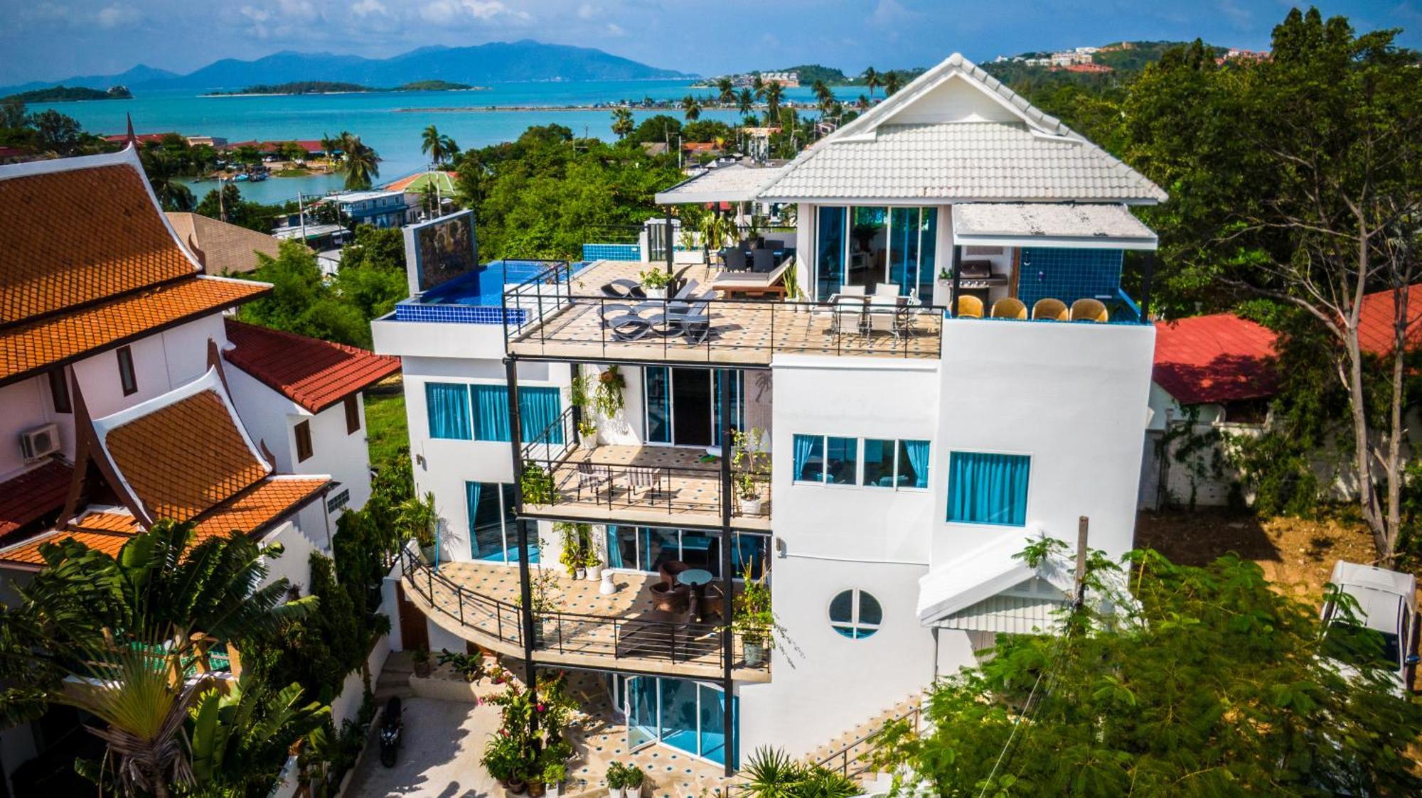 Celebrity Ocean View Villa Samui Bangrak Plajı Dış mekan fotoğraf