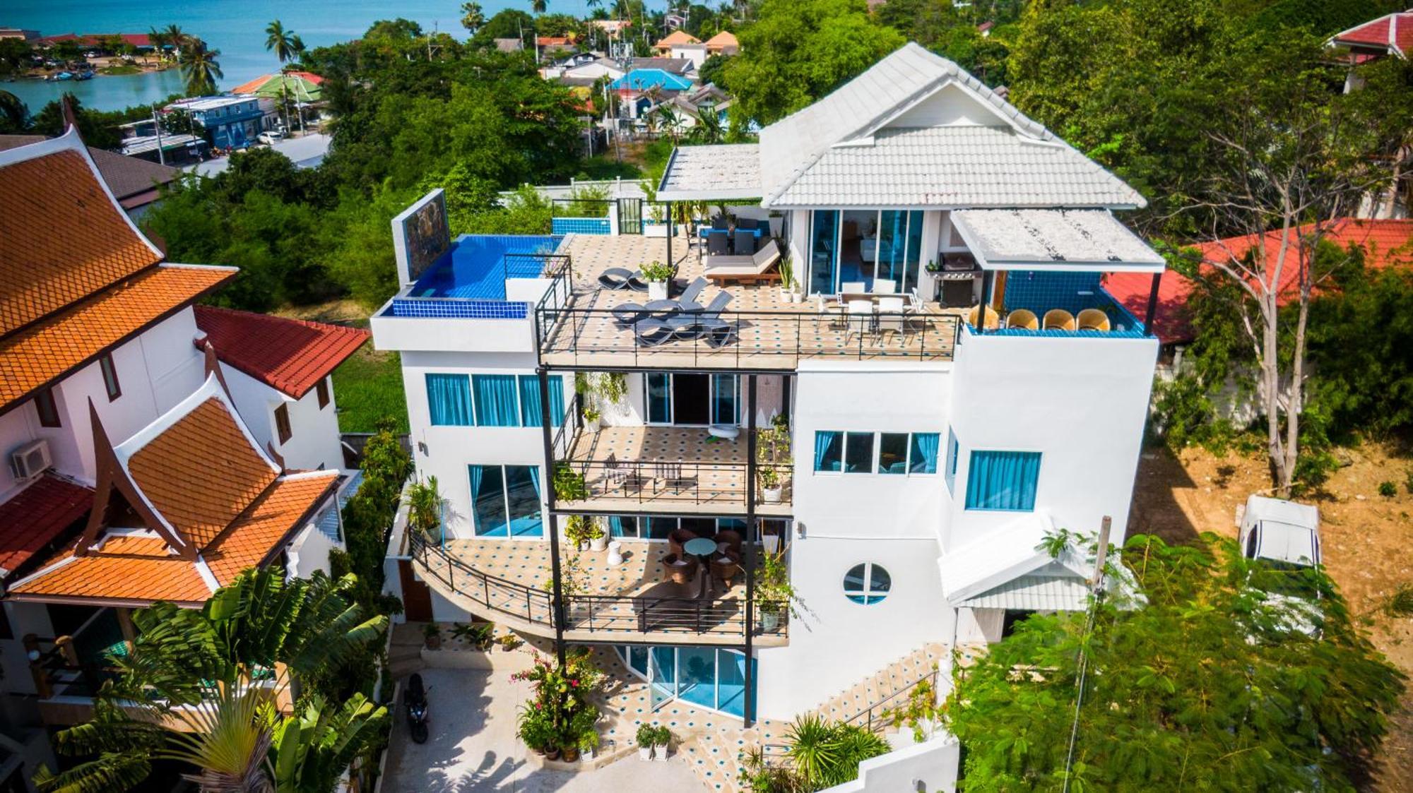 Celebrity Ocean View Villa Samui Bangrak Plajı Dış mekan fotoğraf