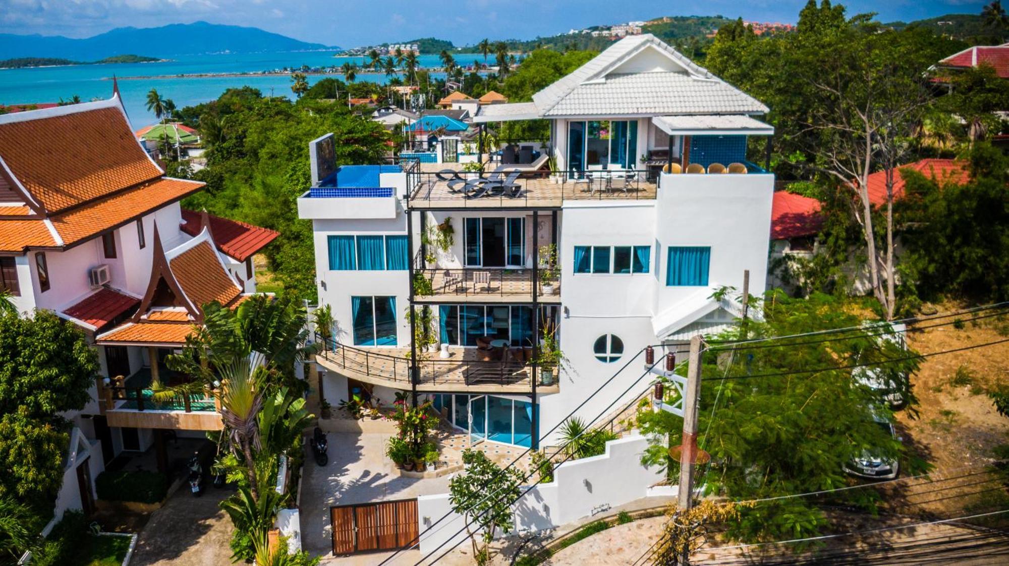 Celebrity Ocean View Villa Samui Bangrak Plajı Dış mekan fotoğraf