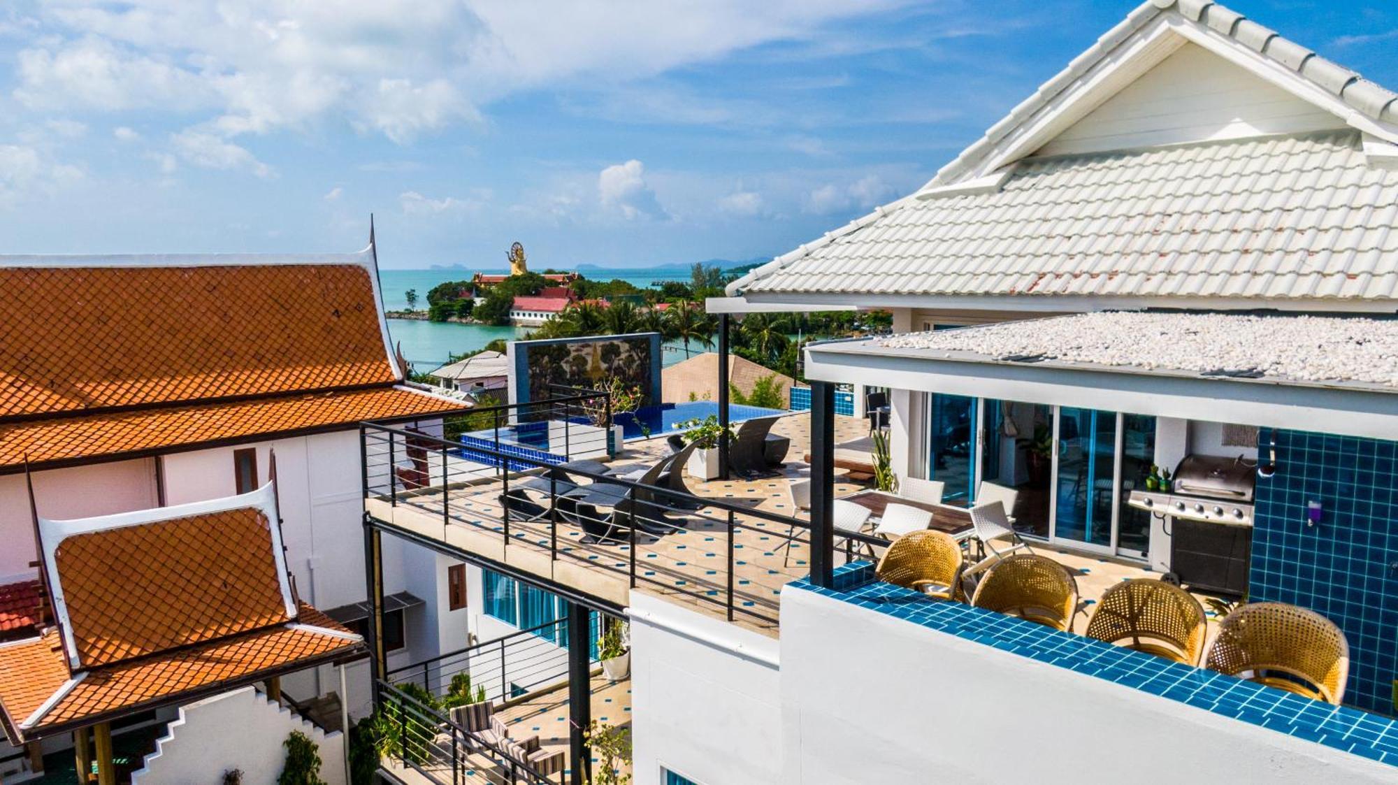 Celebrity Ocean View Villa Samui Bangrak Plajı Dış mekan fotoğraf