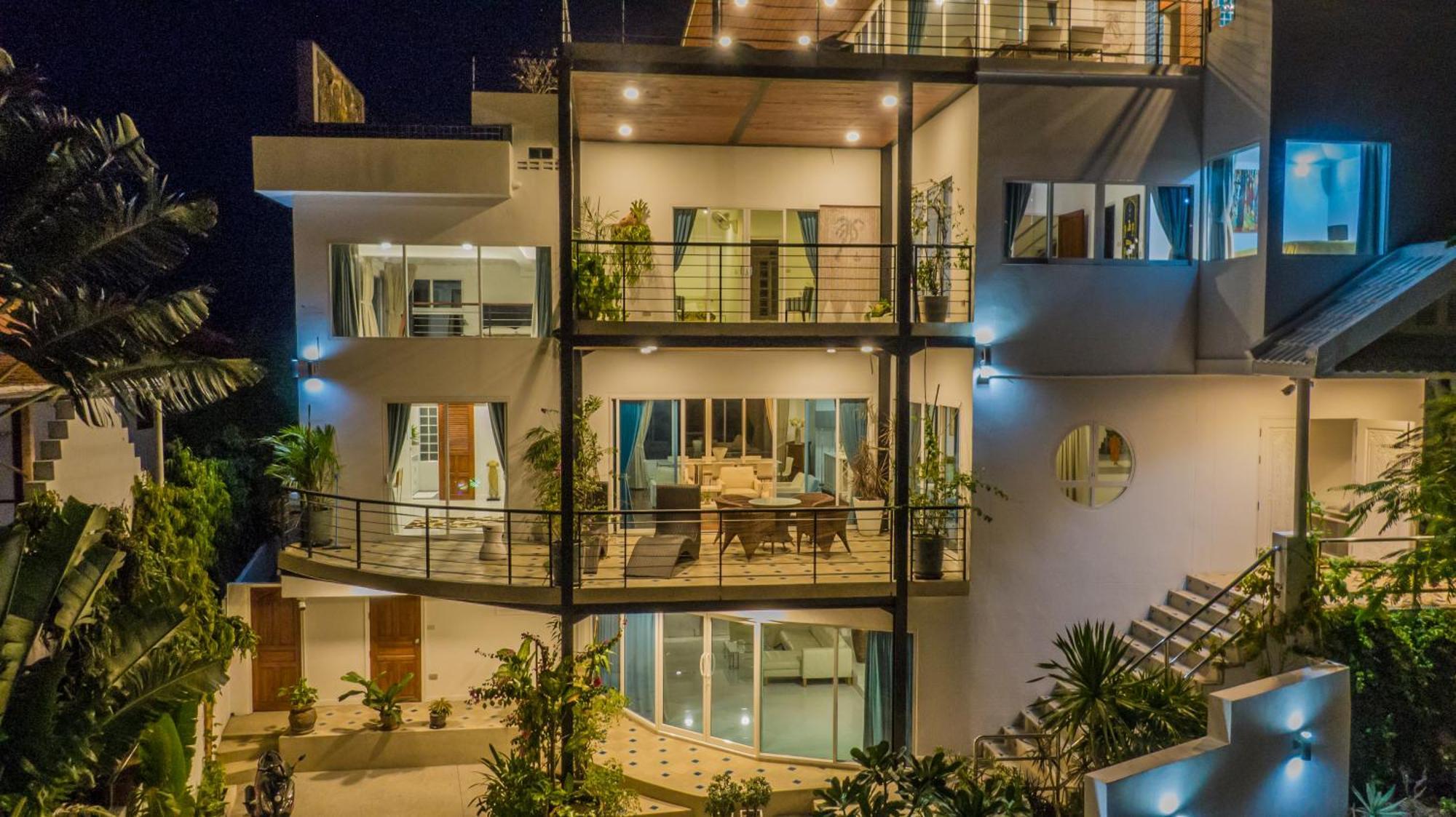 Celebrity Ocean View Villa Samui Bangrak Plajı Dış mekan fotoğraf