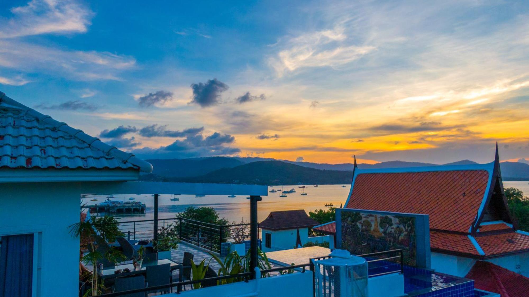 Celebrity Ocean View Villa Samui Bangrak Plajı Dış mekan fotoğraf