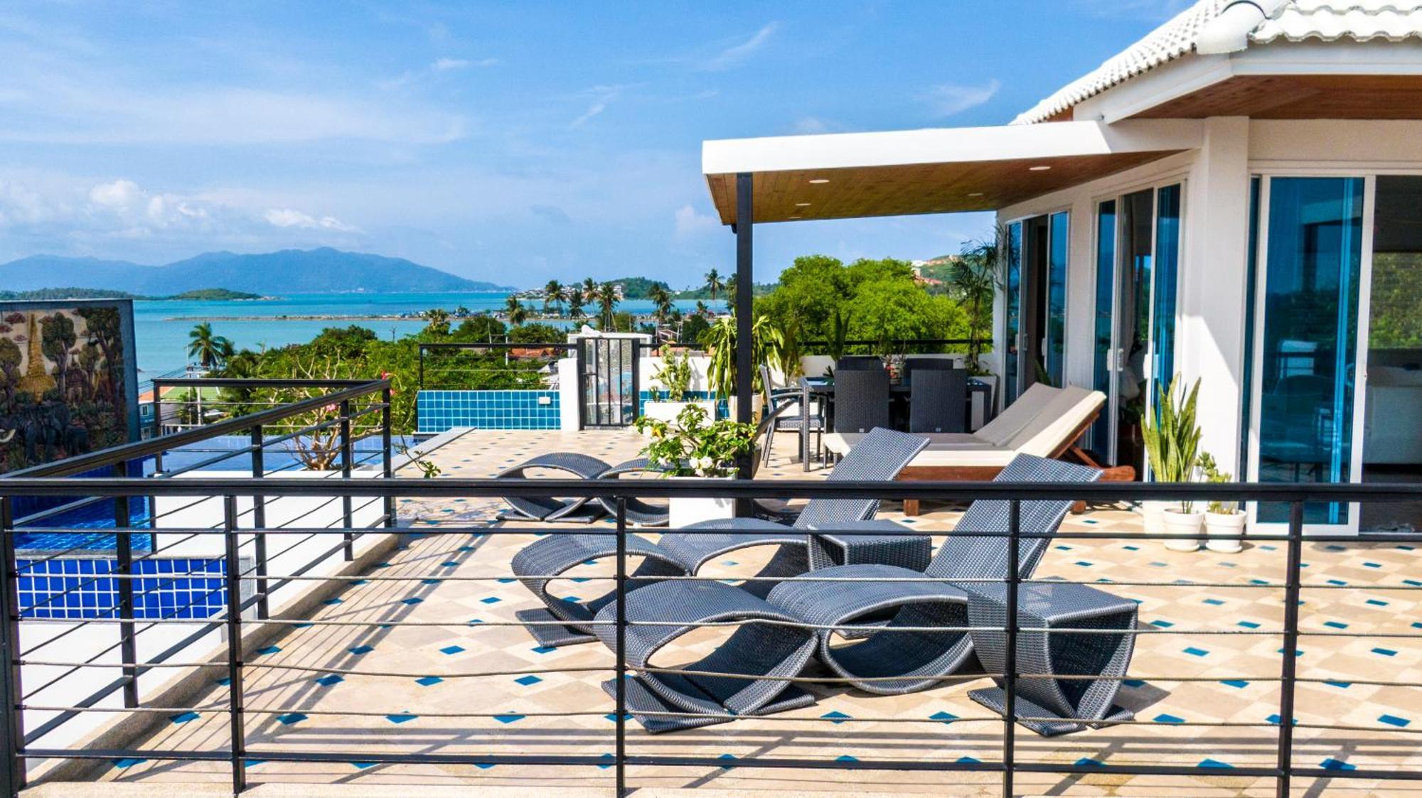 Celebrity Ocean View Villa Samui Bangrak Plajı Dış mekan fotoğraf