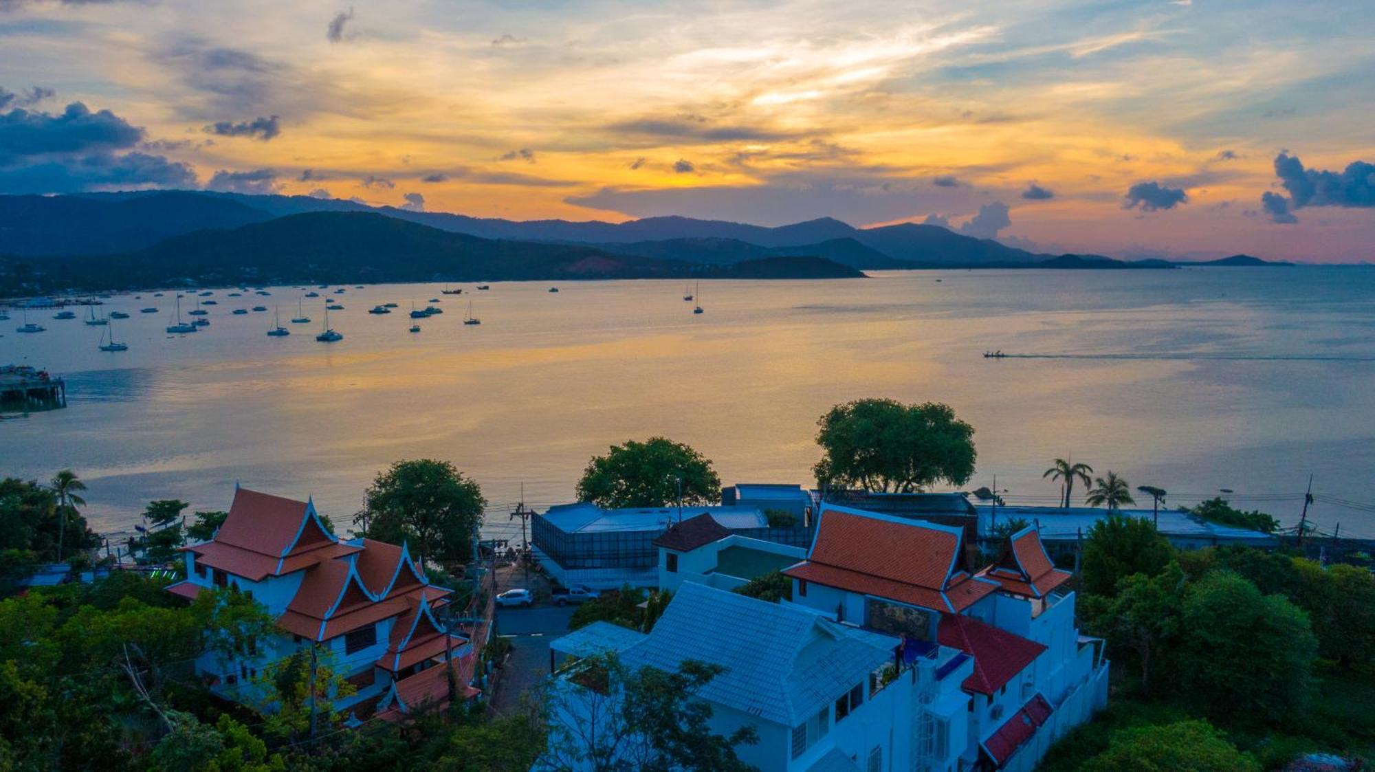 Celebrity Ocean View Villa Samui Bangrak Plajı Dış mekan fotoğraf