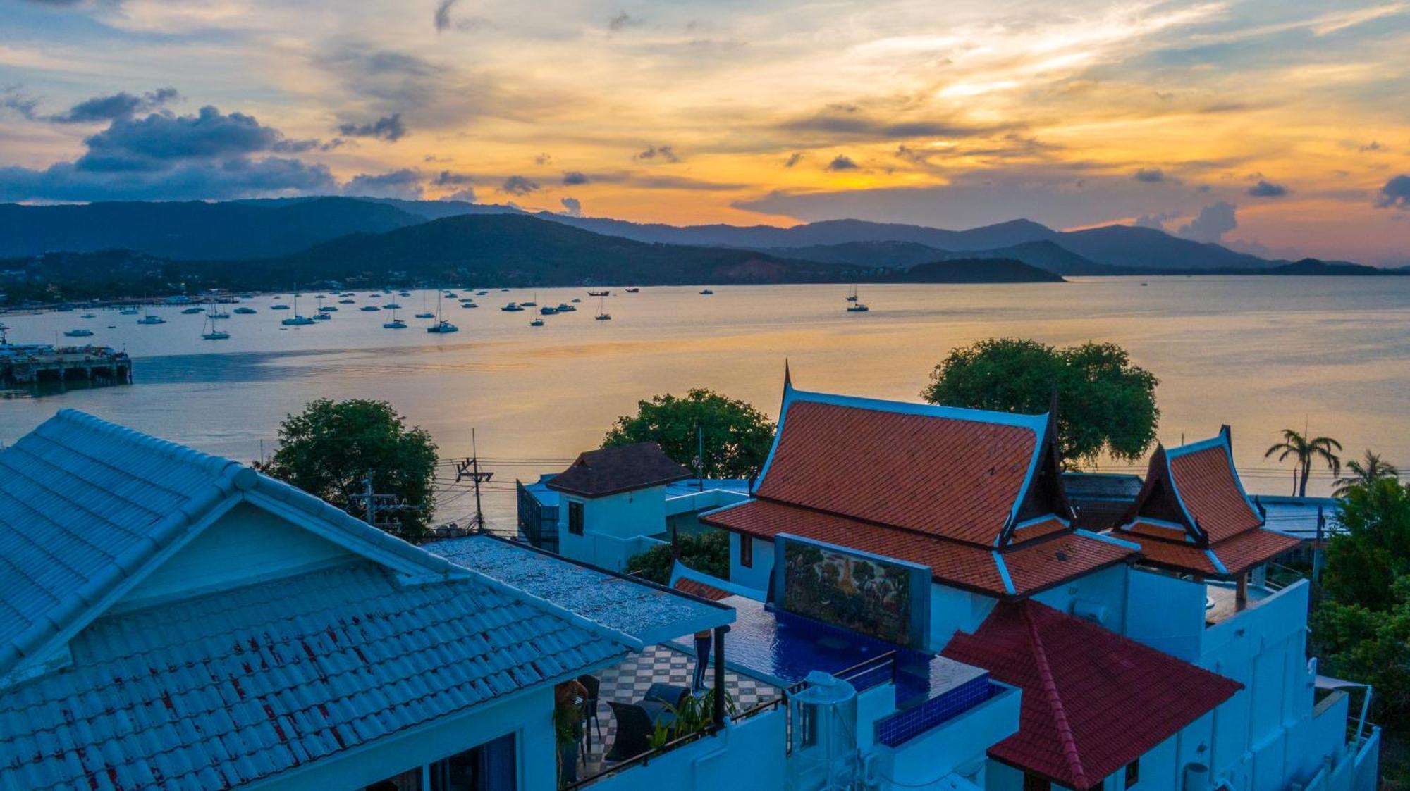 Celebrity Ocean View Villa Samui Bangrak Plajı Dış mekan fotoğraf