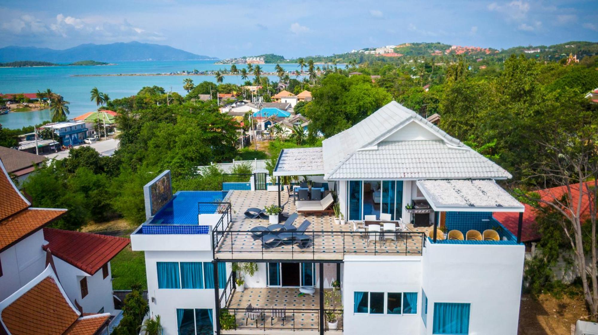 Celebrity Ocean View Villa Samui Bangrak Plajı Dış mekan fotoğraf