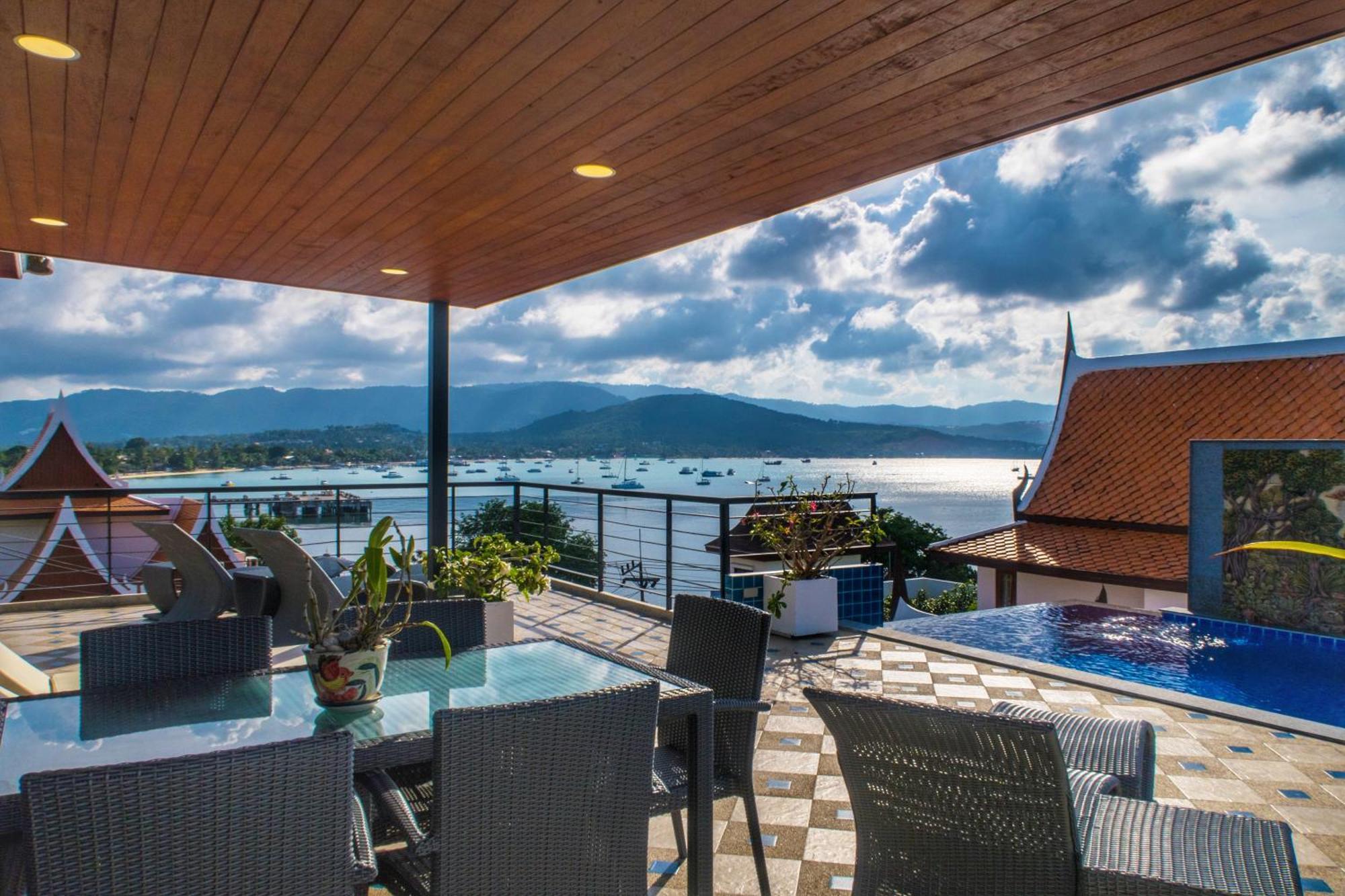 Celebrity Ocean View Villa Samui Bangrak Plajı Dış mekan fotoğraf