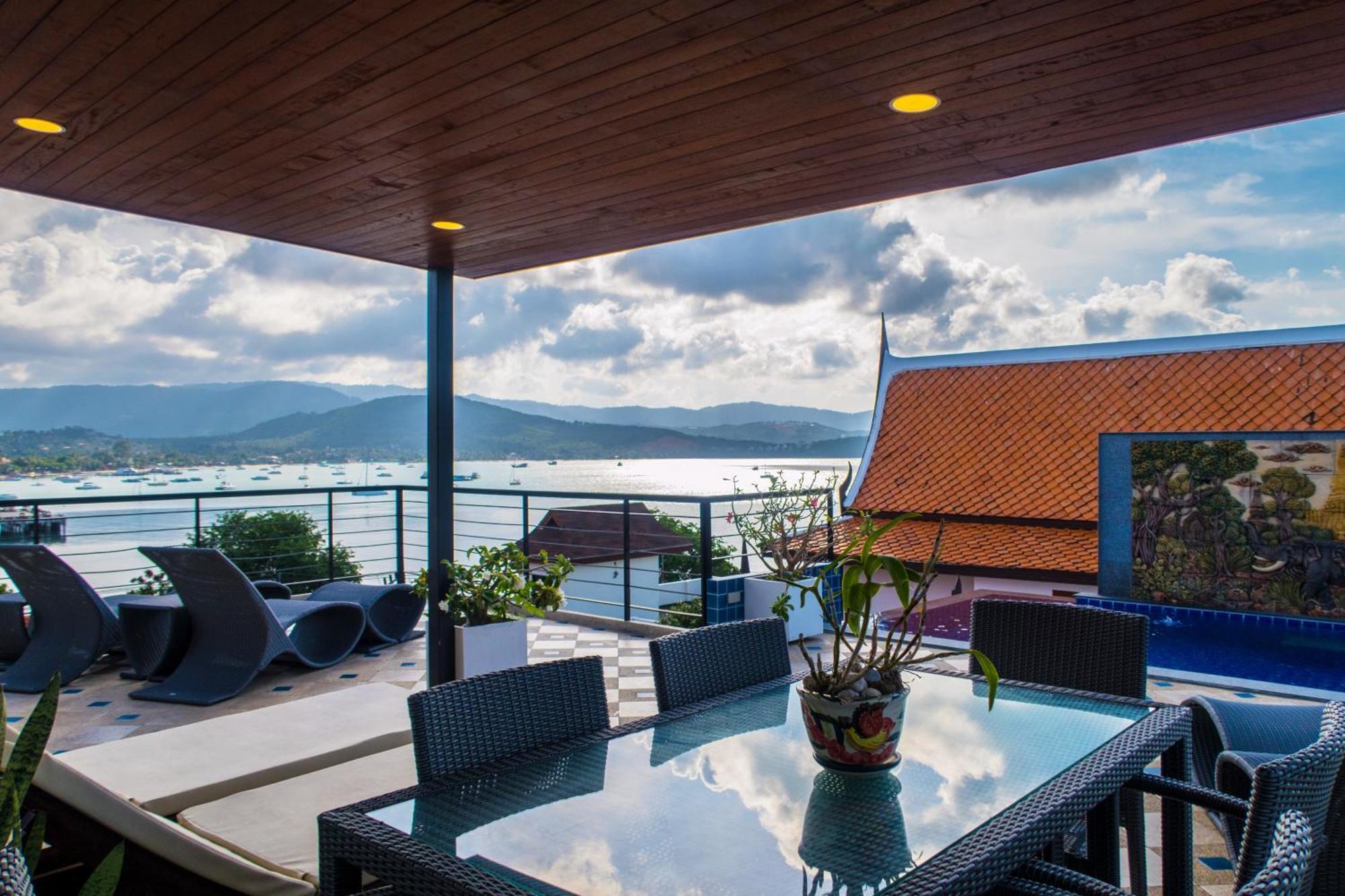 Celebrity Ocean View Villa Samui Bangrak Plajı Dış mekan fotoğraf